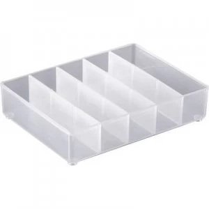 raaco Assortment case insert (L x W x H) 109 x 79 x 24mm No. of compartments: 5