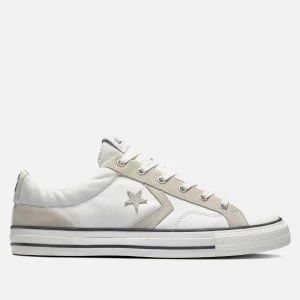 Converse Mens Canvas/Suede Star Player Ox Trainers - Vaporous Grey - UK 8