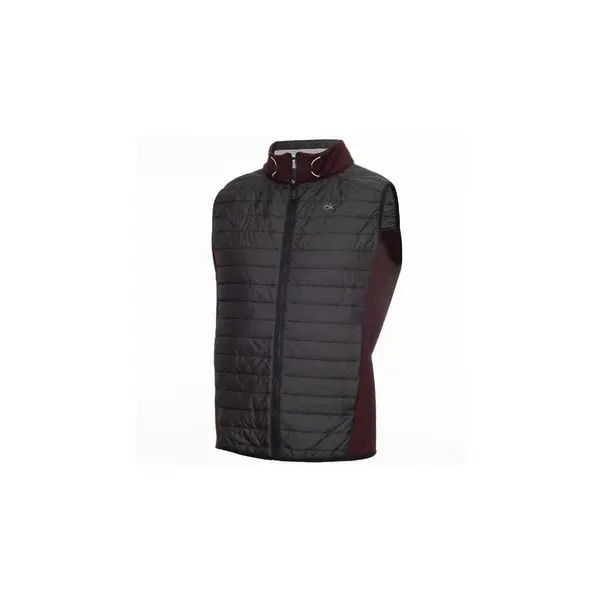 Calvin Klein WRANGELL HYBRID GILET - BLACKBER - S