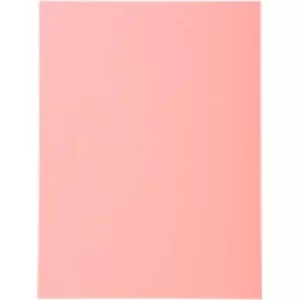 Exacompta Square Cut Folders 410003E A4 Pink Recycled Board 24 x 32cm Pack of 500