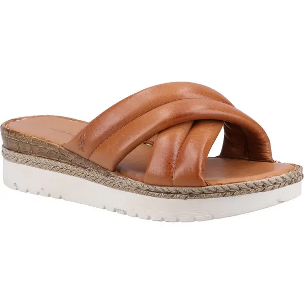 Hush Puppies Womens Samira Slip On Slides Wedge Sandals - UK 7