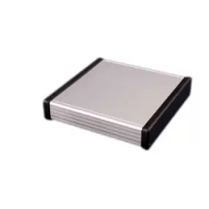 Hammond 1455R1602BK Extruded Aluminium Enclosure 163 x 160 x 30.5 ...