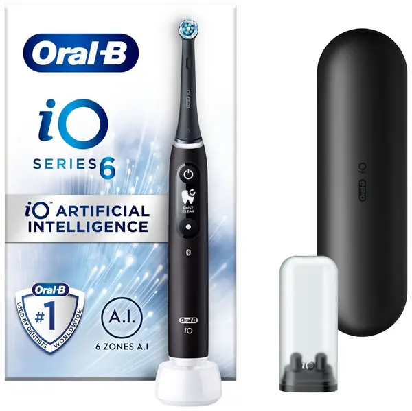 Oral B iO 6 Ultimate Clean Black Electric Toothbrush