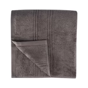 Victoria London Opulence Zero Twist Towels 600GSM Bath Towel Charcoal