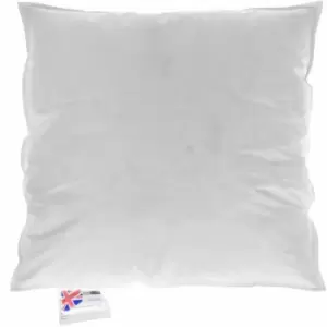 HOMESCAPES Goose Down Cushion Pad 50 x 50cm (20 x 20) - White