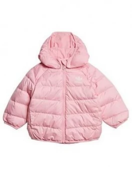 Boys, adidas Originals Infant Coat - Pink, Size 3-4 Years