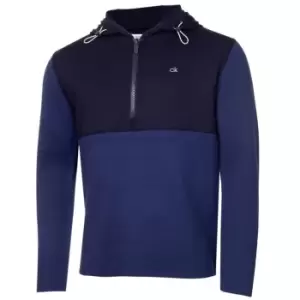 Calvin Klein Golf Hooded Sweatshirt - Blue