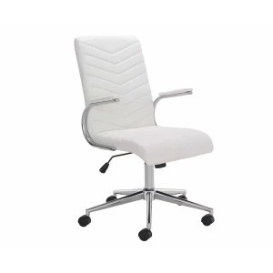 TC Office Baresi Designer Executive Chair, White