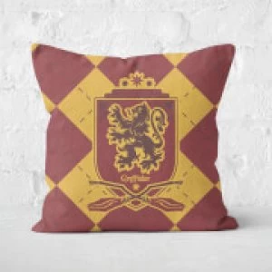 Harry Potter Gryffindor Square Cushion - 40x40cm - Soft Touch