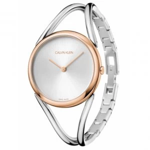 Calvin Klein Lady Quartz Silver Dial Stainless Steel Bracelet Ladies Watch KBA23626