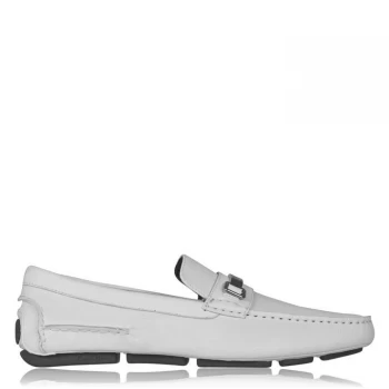 Calvin Klein Mikos Driver Loafers - White