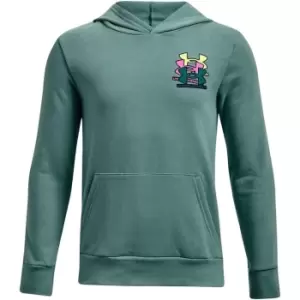 Under Armour Armour Rival Fleece Hoodie Junior Boys - Green