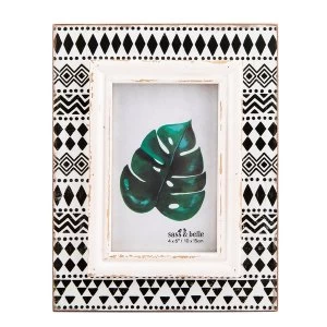 Sass & Belle Scandi Boho Geo Photo Frame