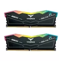 TeamGroup Delta RGB 32GB (2X16GB) DDR5 PC5-48000C38 6000MHz Dual Channel Kit - Black