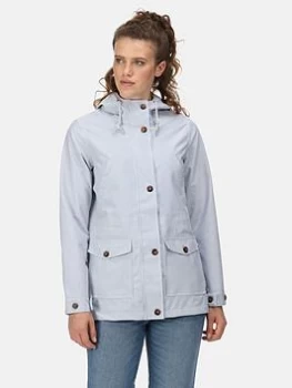 Regatta Nahla Waterproof Shell Jacket - Light Grey, Light Grey, Size 10, Women