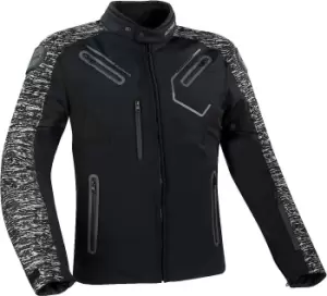 Bering Voltor Motorcycle Textile Jacket, black-grey, Size 2XL, black-grey, Size 2XL