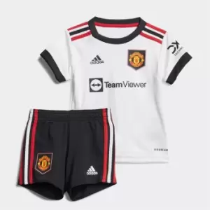 adidas Manchester United Away Babykit 2022 2023 - White