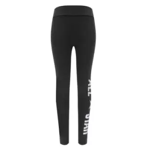 Converse High Rise Leggings Junior Girls - Black