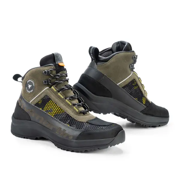 Stylmartin Vertigo Air Motorcycle Shoes Mud Camo Size 43