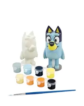 Bluey Paint-Up Plaster Figure 2 Pack