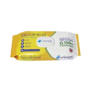 Uniwipe Bio Clinical Midi Wipes Biodegradable Wipes (Pack of 100) 1081