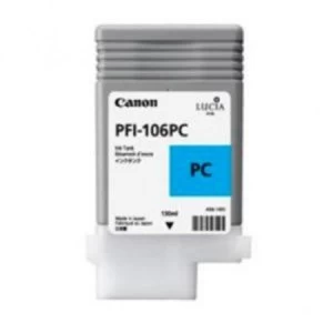 Canon PFI106 Photo Cyan Ink Cartridge