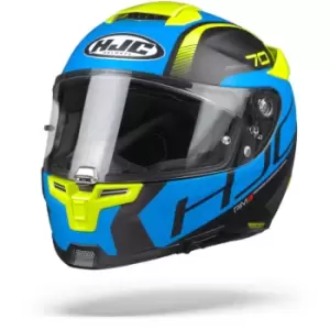 HJC RPHA 70 Vias MC2SF Grey Blue Fluo Yellow M