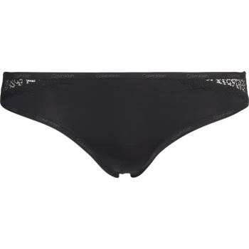 Calvin Klein Flirty Briefs - Black