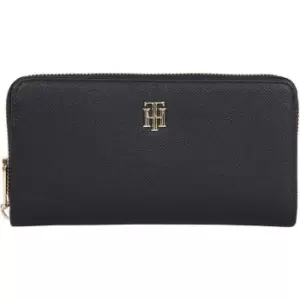 Tommy Hilfiger Timeless Large Zip Around Purse - Black