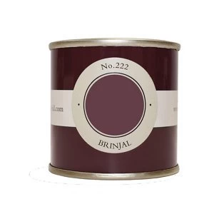 Farrow & Ball Estate Brinjal No. 222 Emulsion Paint 100ml Tester pot