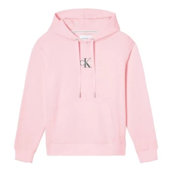 Calvin Klein Jeans Logo Hoodie - TN9 PEARLY Pink