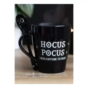 Hocus Pocus Ceramic Mug and Spoon Set