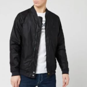 Barbour International Mens Glendale Wax Jacket - Black - M