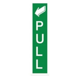 Pull Fire information sign (H)200mm (W)50mm