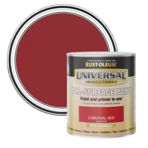 Rust-Oleum Universal Paint Gloss Cardinal Red 250ml