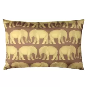 Parade Elephant Cushion Brick, Brick / 40 x 60cm / Polyester Filled