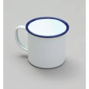 Falcon Traditional Enamel White Mug 8cm x 284ml