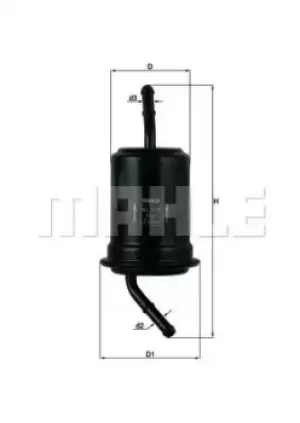 Fuel Filter KL115 77089220 by MAHLE Original