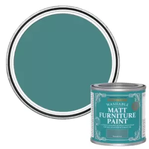 Rust-Oleum Matt Furniture Paint Peacock Suit - 125ml