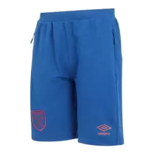 Umbro West Ham Shorts Junior Boys - Blue