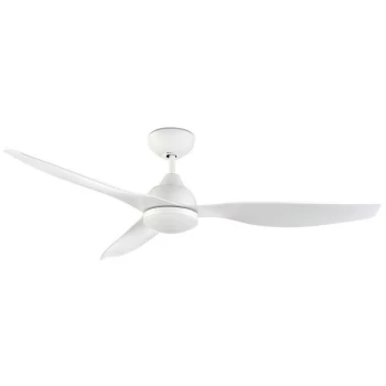 Leds-c4 Lighting - LEDS C4 Nepal 3 Blade 132cm Ceiling Fan with LED Light Bright White