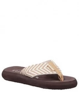 Rocket Dog Spotlight Fisher Flip Flop - Natural