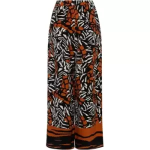 French Connection Afara Drape Culottes - Multi