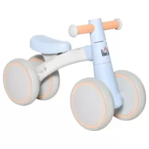 Reiten Baby Balance No Pedal Bicycle - Grey/Blue/Peach