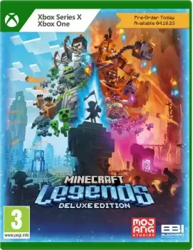 Minecraft Legends Deluxe Edition Xbox One Series X Game