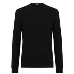 Boss Dilio Crew Neck Jumper - Black