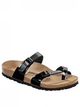 Birkenstock Mayari Schwarz Lack Sandal - Black Patent, Black Patent, Size 7, Women