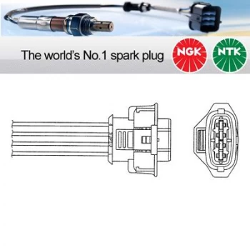 1x NGK NTK Oxygen O2 Lambda Sensor OZA659-EE39 OZA659EE39 (1626)