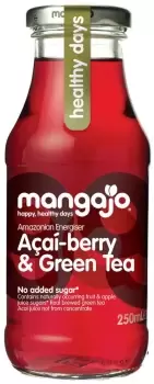 Mangajo Acai-Berry & Green Tea 250ml (6 minimum)