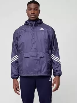 adidas Sportswear Wind.Rdy Hooded Anorak - Navy, Size XS, Men